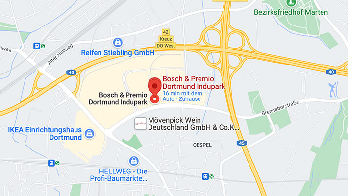 Google Maps Fuhrmann Einzelhandel GmbH Dortmund Indupark